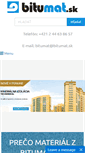 Mobile Screenshot of bitumat.sk